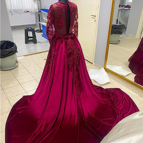 Bridal /prom/evening dress size small-medium - Picture 6 of 6